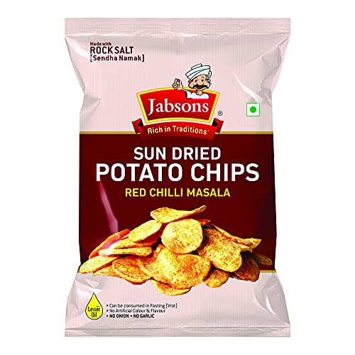 Sun Dried Potato Chips 110gm