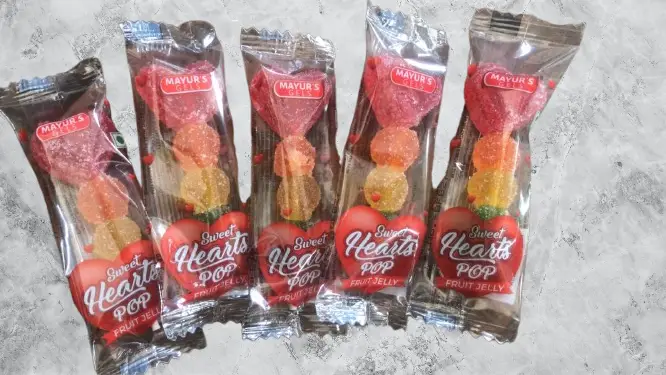 Heart Pop Jelly Chocolate @5/-