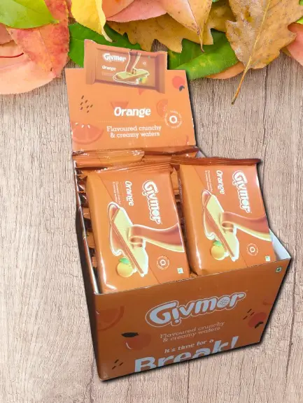 Orange Wafers @10/-